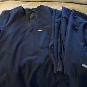 Three sets of Figs Scrubs